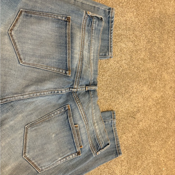 J Crew stretch straight leg distressed jeans, sz 27 - Picture 4 of 4